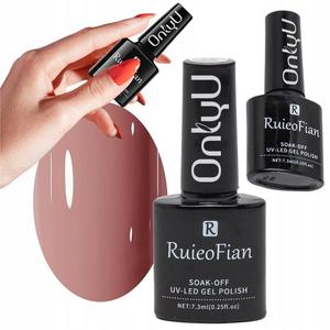 ТЕПЛЫЙ ГРЯЗНО-РОЗОВЫЙ ГИБРИДНЫЙ ЛАК ДЛЯ НОГТЕЙ С ГЛЯНЦЕМ УФ-ПОЛИРОВКИ/L081 OnlyU