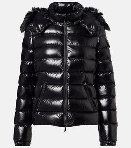 Бейдиф пуховик с отделкой из искусственного меха Moncler