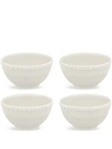 Набор fantasia из четырех глубоких тарелок, 7,6х14,5 см, Bordallo Pinheiro, нейтральные цвета