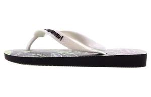 Слайд унисекс черный/белый Havaianas