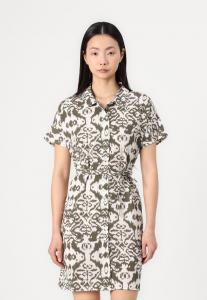 Платье ONLY ONLNOVA LIFE SHIRT DRESS, Kalamata/Erban Ethnic/Khaki