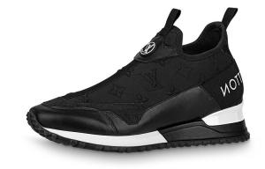 Кроссовки Run Away Lifestyle женские, среднего размера, черные Louis Vuitton