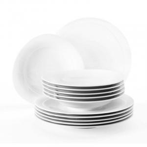 Трио белый сервиз 12 шт Seltmann Weiden, белый