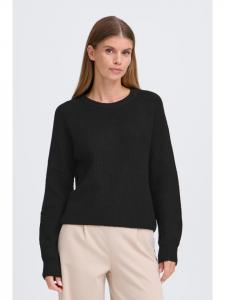 Oxmo Вязаный свитер OXFansi черного цвета