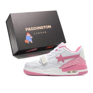 Paddington Bears Износостойкие лоу-топ скейтборд кроссовки унисекс розовые, цвет Pink