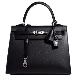 HERMES Сумка Kelly Epsom Leather Kelly Bag женская 89 Noir Black