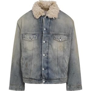 Куртка мужская средняя синий Acne Studios