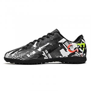 Кроссовки для футбола низкие детские подростковые Cushioning Rebound Abrasion Resistant PROTECTCAMEL, черный turf