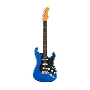 Электрогитара Fender American Ultra II Stratocaster, накладка из черного дерева, цвет Noble Blue