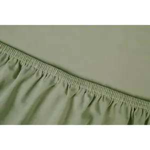 Простыня на подкладке кайори «Эдо», натуральный хлопок Kayori, оливковый