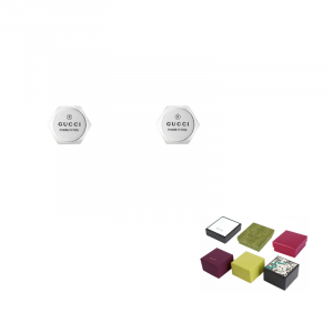 Gucci Серьги-гвоздики из стерлингового серебра 925 пробы, фирменные, унисекс