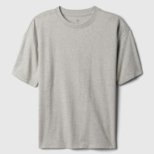Футболка regular-fit из хлопка Gap, серый