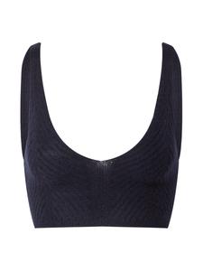 Вязаный топ EDITED Silvia, синий