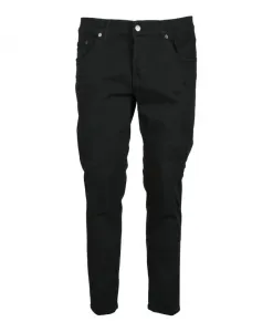 Джинсы Mius с застежкой на пуговицу Dondup, черный