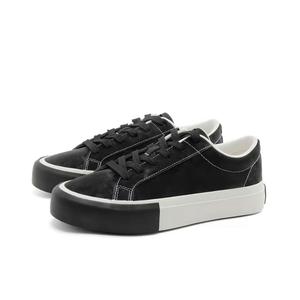 Мужские низкие кроссовки для скейтбординга с амортизацией, износостойкие, легкие, дышащие OBWA, Black