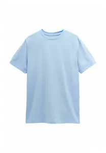 Классический повседневный крой, базовая футболка. Joules, Light Blue