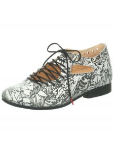 Туфли на шнуровке THINK! Lace-Up, черный/белый