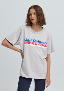 Футболка BALL BAENERGIA TSHIRT, Medium Grey Melange/Light Grey
