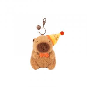 Капибара, брелок-кукла плюшевая капибара на день рождения, высота 12 см 77 SEVEN DREAM