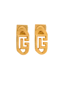 Серьги из латуни Sync PB Balmain, золото