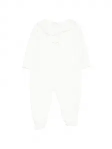 Комбинезон с оборками NANAN, бежевый