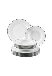 Сервиз фарфоровый MäSer Nola, 21, 5/26, 8 см, белый