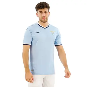 Футболка с коротким рукавом Mizuno Lazio 24/25 home, синий