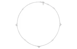 GUCCI GG Колье Women's Silver White