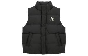 Пуховик унисекс черный Mlb