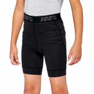 Шорты 100percent Ridecamp Shorts With Liner, черный