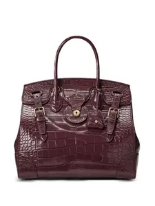 Сумка-тоут Ricky 33 Ralph Lauren Collection, фиолетовый