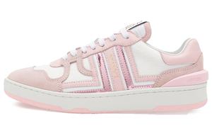 Лаковые женские розовые кеды для скейтбординга Clay Low-Top от Lanvin