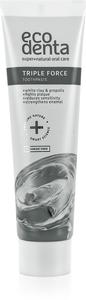 Зубная паста Expert Triple Force без фтора с тройным эффектом Ecodenta, 100 мл