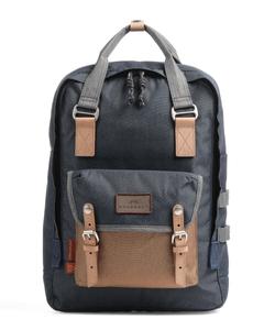 Большой рюкзак Go Wild Macaroon 15 дюймов из переработанного нейлона Doughnut, синий