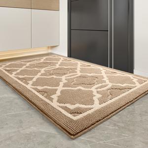 Dajiang Ковер 50х80 см New Nordic Home для прихожей, пылеулавливающий, износостойкий, противоскользящий, Yu Li Ya, цвет хаки
