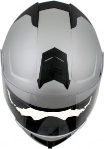 Шлем Milwaukee Helmets H7010 Flat Gray Mayday Modular, серый