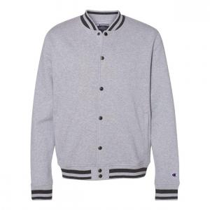 Куртка-бомбер Champion Unisex, цвет oxford grey/ charcoal heather