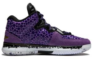 Баскетбольные кроссовки WOW 1 мужские высокие фиолетовые Lining