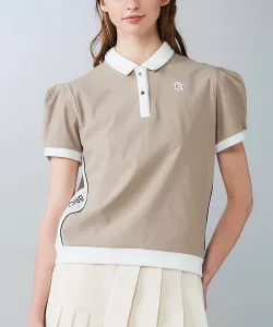 Хлопковая бархатная футболка-поло Switch с УФ-охлаждением Archivio, цвет Beige(019)