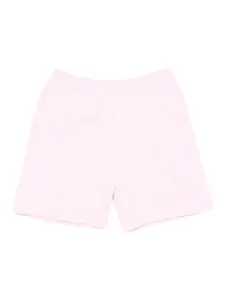 Шорты с вышитым логотипом Acne Studios, розовый