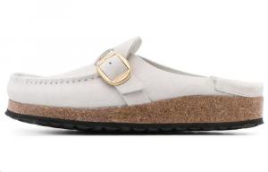 Женские кожаные шлепанцы Buckley Birkenstock, Ivory White