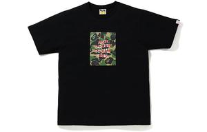 X Anti Social Social Club Камуфляжная коробка Футболка A BATHING APE, Черный Зеленый