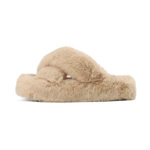 Ленивые Слайдеры с Перекрестными Ремнями Женские JOSINY, Экрю