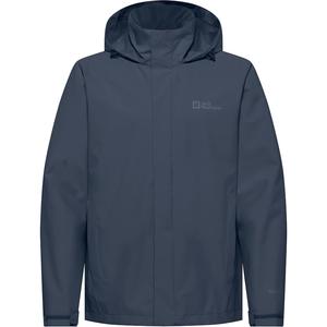 Куртка для активного отдыха JACK WOLFSKIN Trailtime 2l, темно-синий