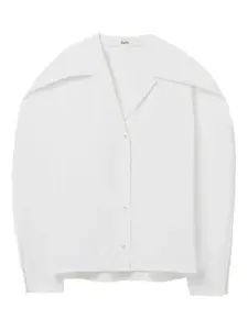 Рубашка с заостренным воротником Séfr, белый