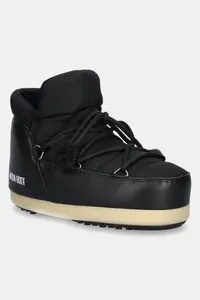 Зимние ботинки Moon Boot MB EVX PUMPS NYLON текстильные короткие, черный