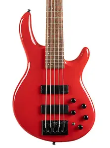 Cort Artisan C5 Deluxe - Candy Red, звукосниматели Bartolini MK-1, предусилитель Markbass MB-1