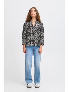 ICHI Блузка IXMENEKA MS Regular fit in Black