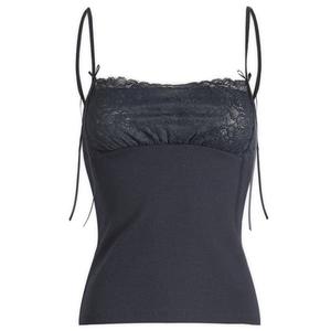 Майка с безе Fruity Booty, темно-синий