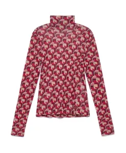 Футболка с зимним принтом Maliparmi, мультиколор